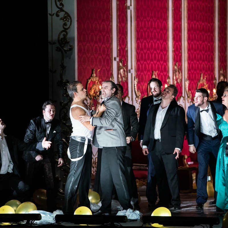 Prokofjev: Háború és béke / Dolohov / Jacquot | Budapest, Operaház 2023 | Fotó: Berecz Valter