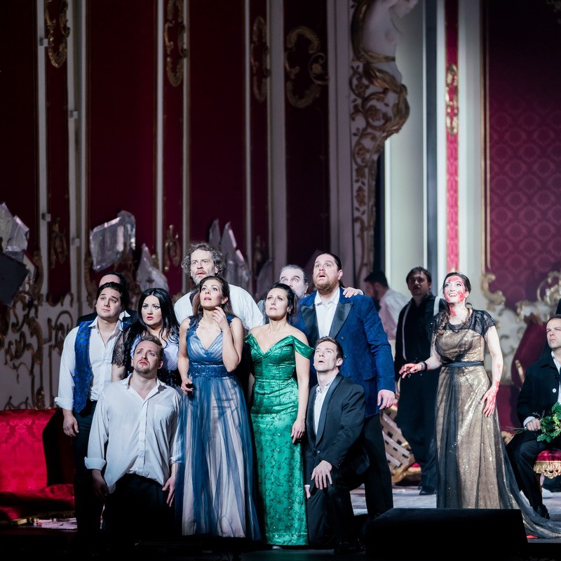 Prokofjev: Háború és béke / Dolohov / Jacquot | Budapest, Operaház 2023 | Fotó: Berecz Valter