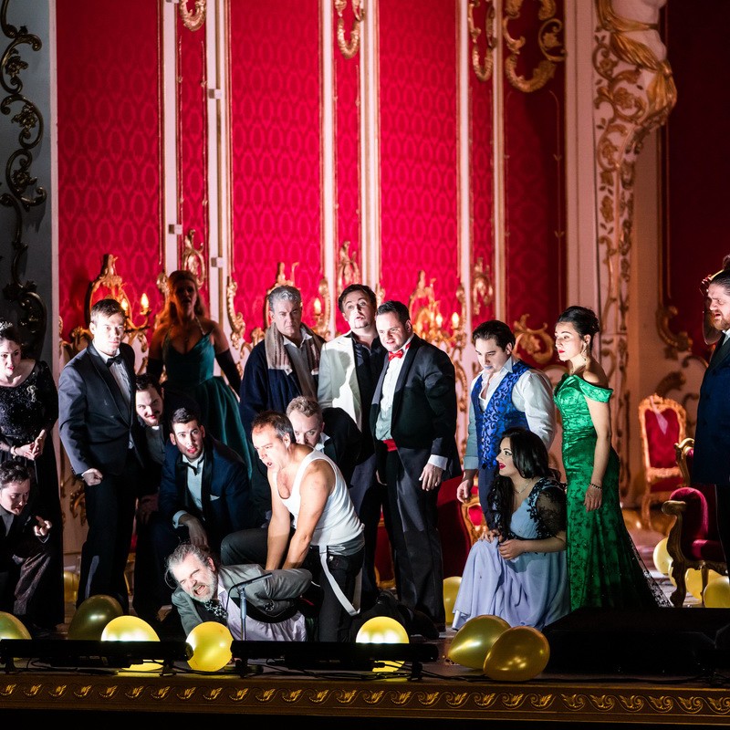 Prokofjev: Háború és béke / Dolohov / Jacquot | Budapest, Operaház 2023 | Fotó: Berecz Valter