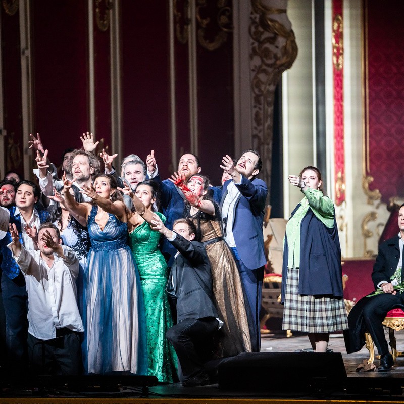 Prokofjev: Háború és béke / Dolohov / Jacquot | Budapest, Operaház 2023 | Fotó: Berecz Valter