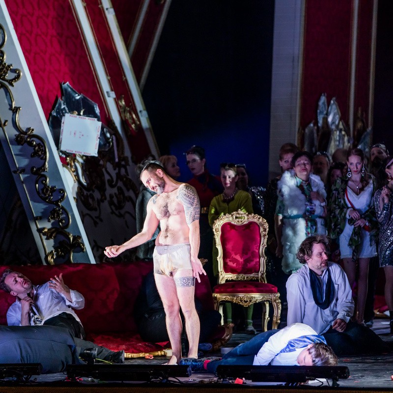 Prokofjev: Háború és béke / Dolohov / Jacquot | Budapest, Operaház 2023 | Fotó: Berecz Valter