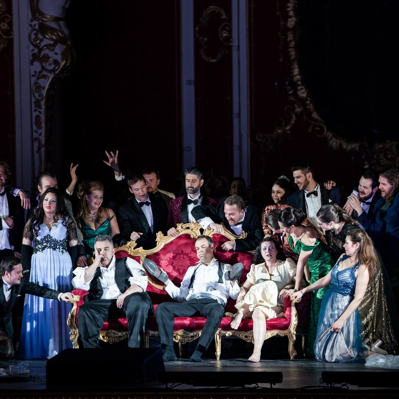 Prokofjev: Háború és béke / Dolohov / Jacquot | Budapest, Operaház 2023 | Fotó: Berecz Valter
