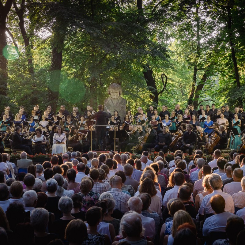 Beethovennel a szabadban | 2023 | Martonvásár, kastélypark | Fotó: Csibi Szilvia / NFZ