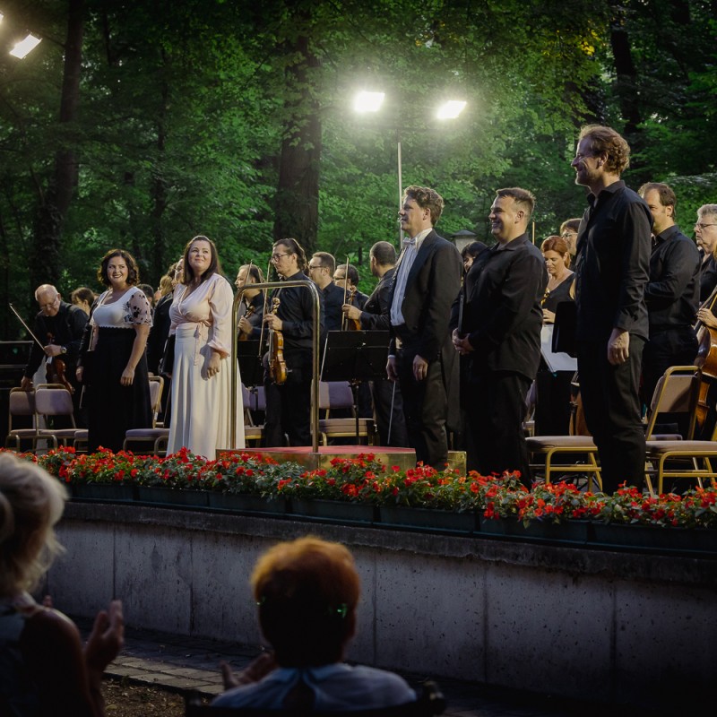 Beethovennel a szabadban | 2023 | Martonvásár, kastélypark | Fotó: Csibi Szilvia / NFZ