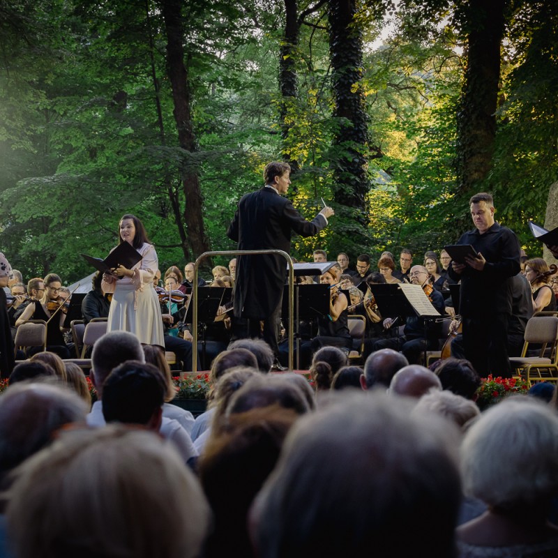 Beethovennel a szabadban | 2023 | Martonvásár, kastélypark | Fotó: Csibi Szilvia / NFZ
