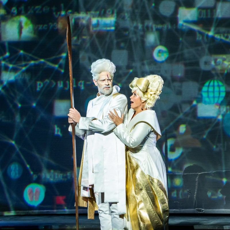 Wagner: A Rajna kincse / Wotan | Budapest, Magyar Állami Operaház, 2023 | Fotó: Berecz Valter