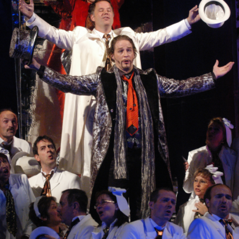 Ránki: Pomádé király új ruhája / Pomádé | Budapest, Magyar Állami Operaház 2008 | Fotó: Éder Vera