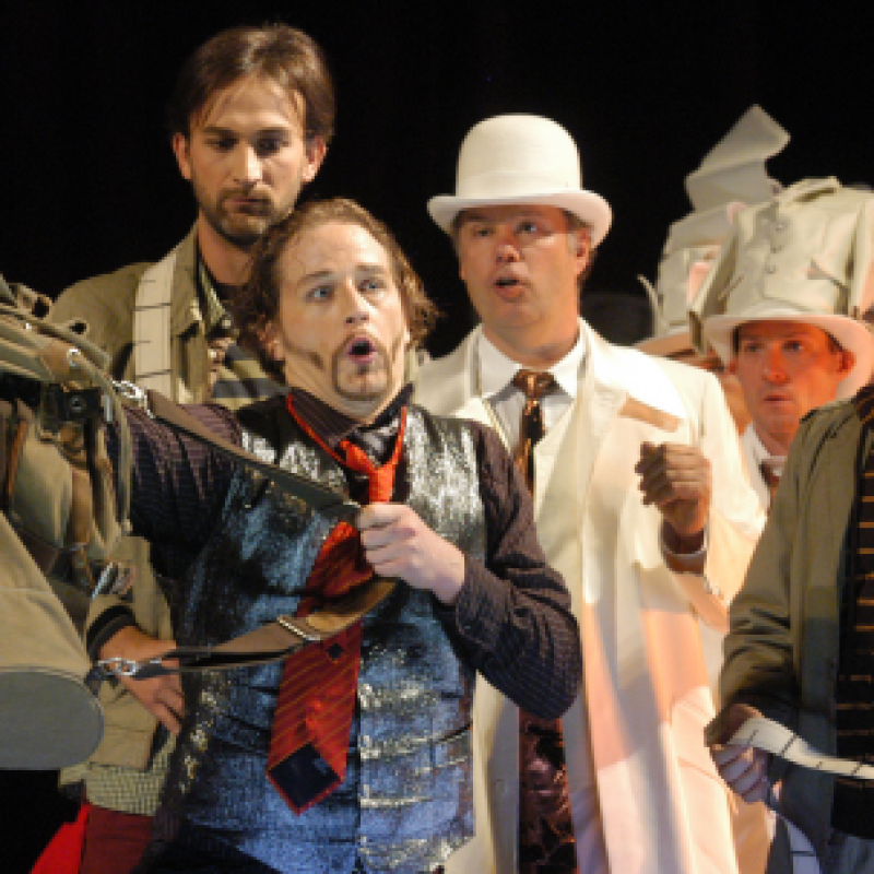 Ránki: Pomádé király új ruhája / Pomádé | Budapest, Magyar Állami Operaház 2008 | Fotó: Éder Vera