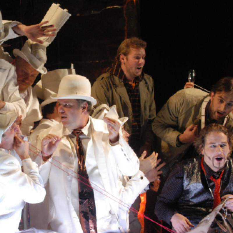 Ránki: Pomádé király új ruhája / Pomádé | Budapest, Magyar Állami Operaház 2008 | Fotó: Éder Vera