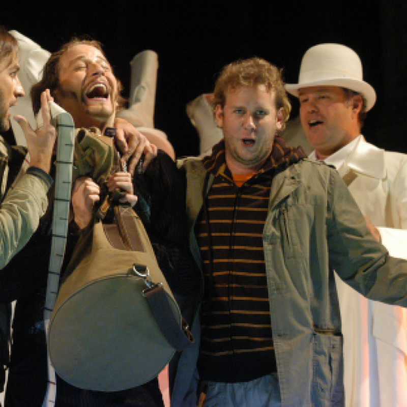 Ránki: Pomádé király új ruhája / Pomádé | Budapest, Magyar Állami Operaház 2008 | Fotó: Éder Vera