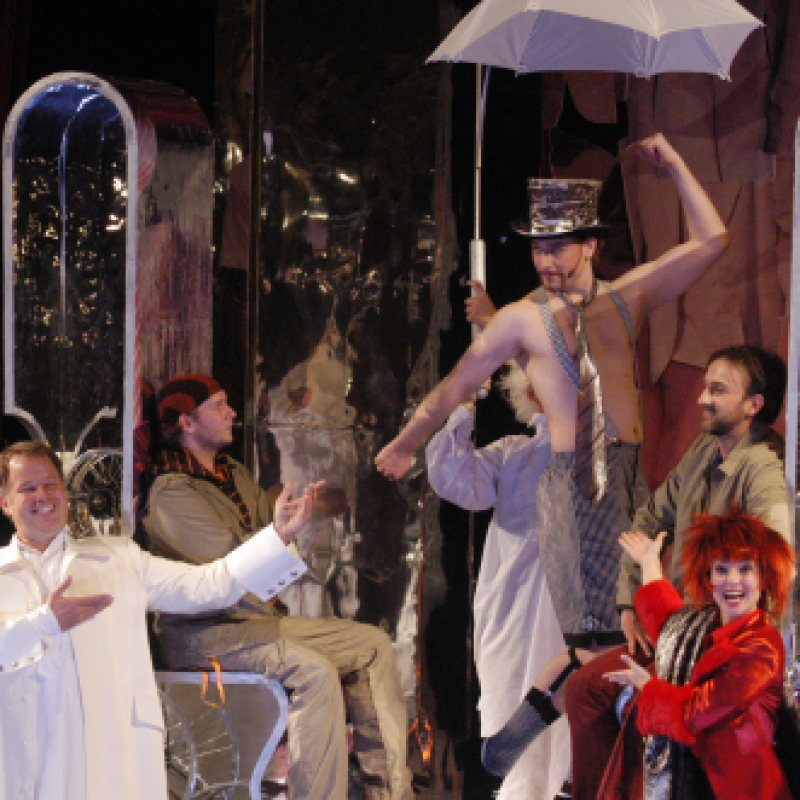 Ránki: Pomádé király új ruhája / Pomádé | Budapest, Magyar Állami Operaház 2008 | Fotó: Éder Vera