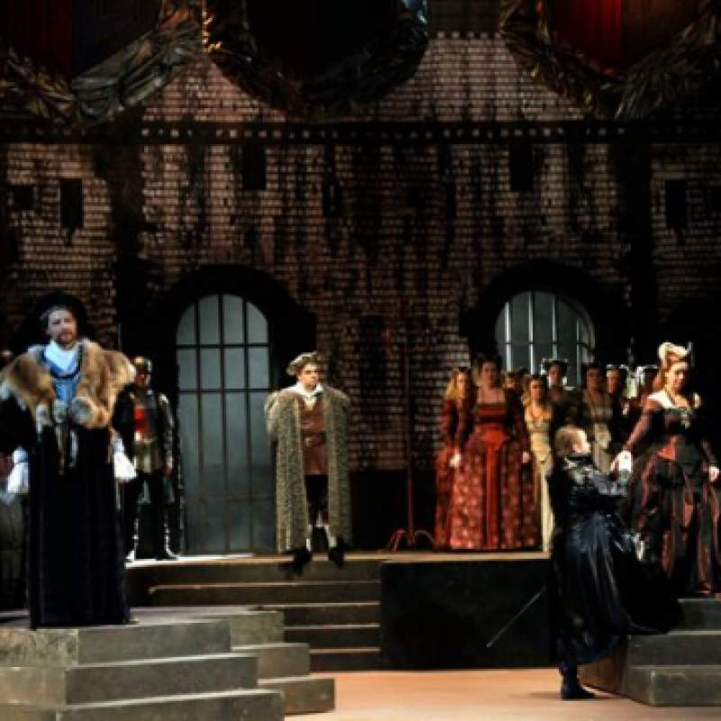 Donizetti: Boleyn Anna / VIII. Henrik | Pécs, Pécsi Nemzeti Színház 2010 | Fotó: Körtvélyesi László