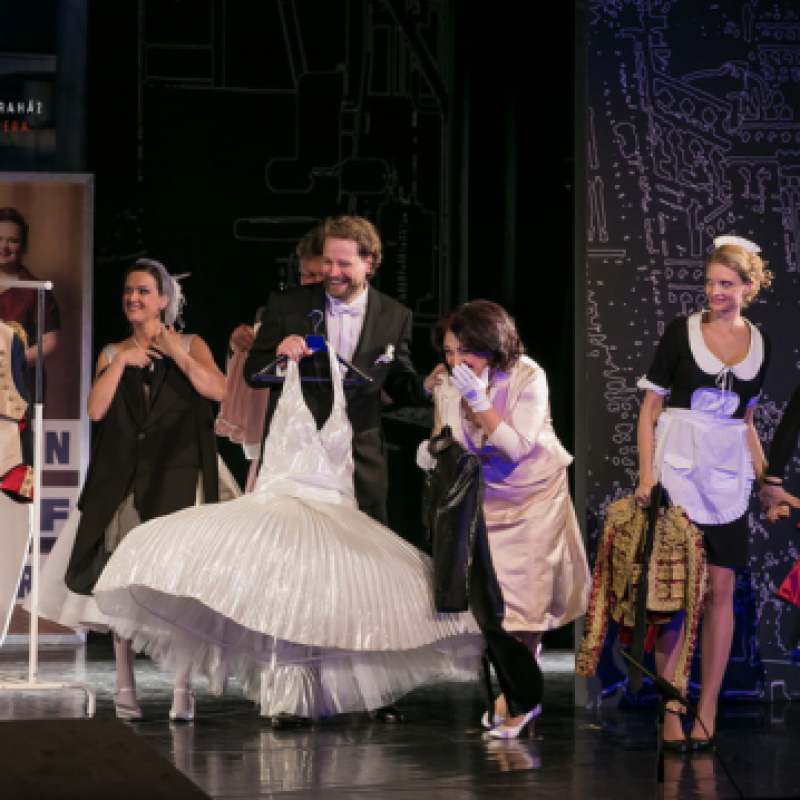 Mozart: Figaro 2.0 / Figaro | Szeged, Gördülő Opera 2015 | Fotó: Nagy Attila