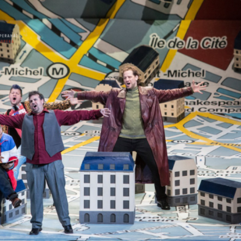 Puccini: Bohémélet 2.0 | Colline | Budapest, Erkel Színház 2016 | Fotó: Pályi Zsófia