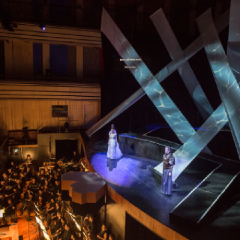 Bartók: A kékszakállú herceg vára / Kékszakállú | Budapest, MÜPA 2018 | Fotó: Pályi Zsófia