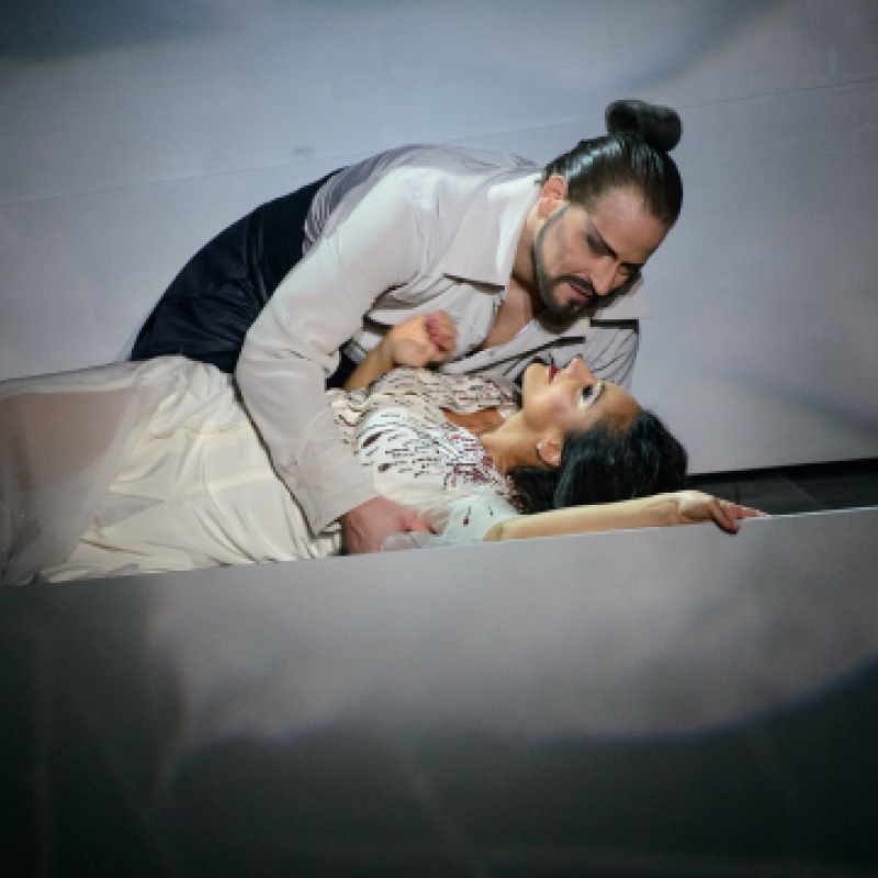 Bartók: A kékszakállú herceg vára / Kékszakállú | Vilnius, Litván Nemzeti Opera- és Balettszínház, 2018 | Fotó: Martynas Aleksa