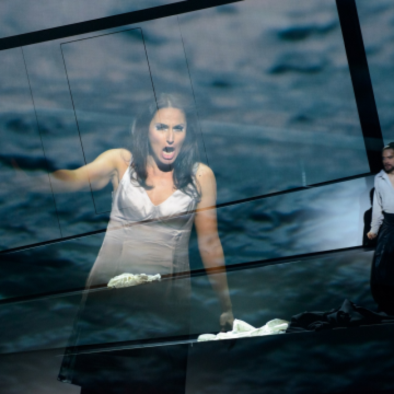 Bartók: A kékszakállú herceg vára / Kékszakállú | Vilnius, Litván Nemzeti Opera- és Balettszínház, 2018 | Fotó: Martynas Aleksa