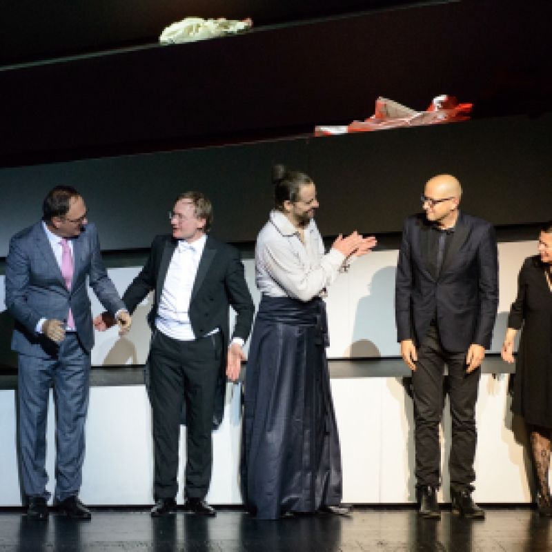 Bartók: A kékszakállú herceg vára / Kékszakállú | Vilnius, Litván Nemzeti Opera- és Balettszínház, 2018 | Fotó: Martynas Aleksa