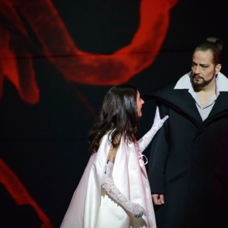 Bartók: A kékszakállú herceg vára / Kékszakállú | Vilnius, Litván Nemzeti Opera- és Balettszínház, 2018 | Fotó: Martynas Aleksa