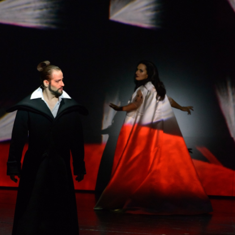 Bartók: A kékszakállú herceg vára / Kékszakállú | Vilnius, Litván Nemzeti Opera- és Balettszínház, 2018 | Fotó: Martynas Aleksa