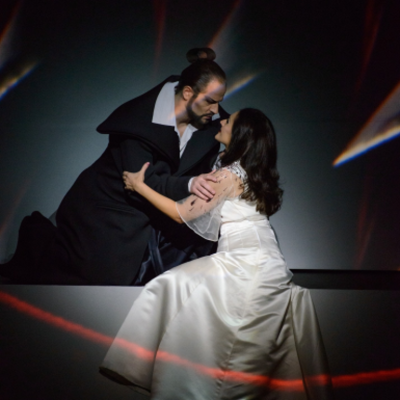 Bartók: A kékszakállú herceg vára / Kékszakállú | Vilnius, Litván Nemzeti Opera- és Balettszínház, 2018 | Fotó: Martynas Aleksa