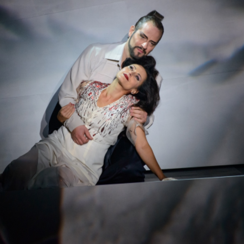 Bartók: A kékszakállú herceg vára / Kékszakállú | Vilnius, Litván Nemzeti Opera- és Balettszínház, 2018 | Fotó: Martynas Aleksa