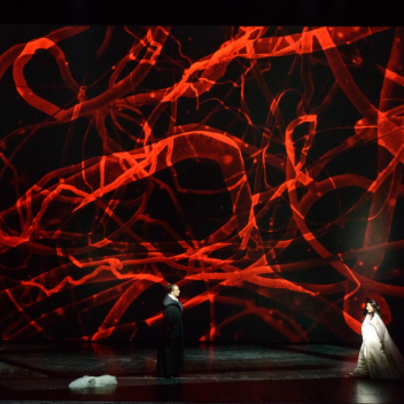 Bartók: A kékszakállú herceg vára / Kékszakállú | Vilnius, Litván Nemzeti Opera- és Balettszínház, 2018 | Fotó: Martynas Aleksa
