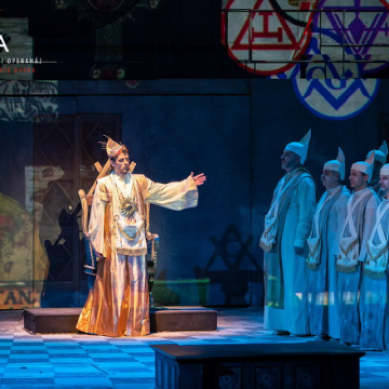 Mozart: A varázsfuvola / Sarastro | Budapest, Erkel Színház 2019 | Fotó: Berecz Valter