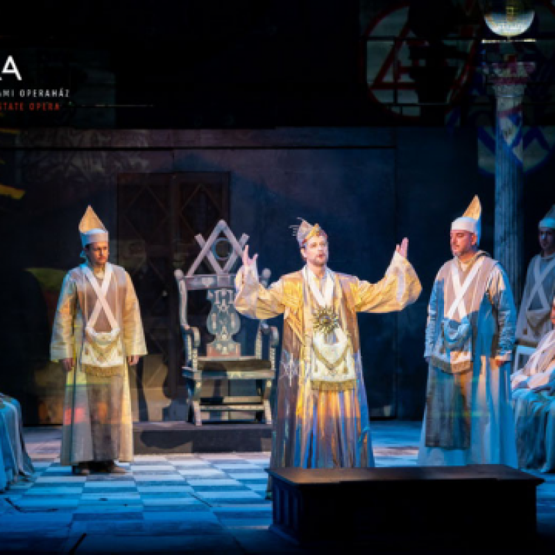 Mozart: A varázsfuvola / Sarastro | Budapest, Erkel Színház 2019 | Fotó: Berecz Valter