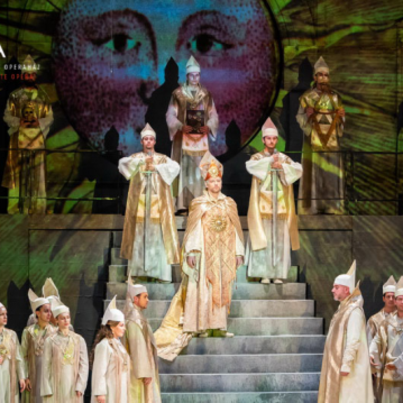 Mozart: A varázsfuvola / Sarastro | Budapest, Erkel Színház 2019 | Fotó: Berecz Valter