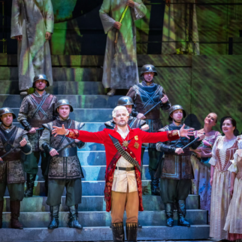 Mozart: A varázsfuvola / Sarastro | Budapest, Erkel Színház 2019 | Fotó: Berecz Valter