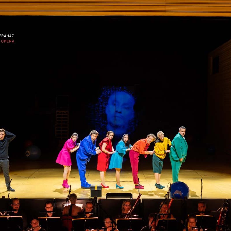 Rossini – Mozart – Milhaud: Figaro³ / Figaro | Budapest, Eiffel Műhelyház 2021 | Fotó: Berecz Valter