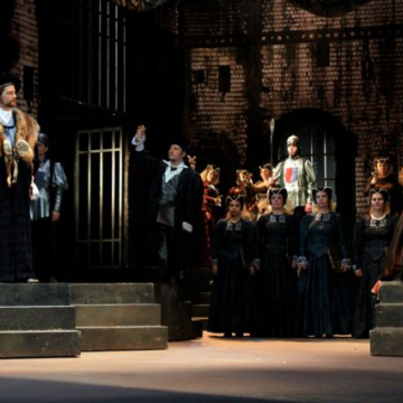 Donizetti: Boleyn Anna / VIII. Henrik | Pécs, Pécsi Nemzeti Színház 2010 | Fotó: Körtvélyesi László