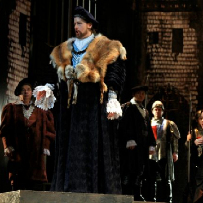 Donizetti: Boleyn Anna / VIII. Henrik | Pécs, Pécsi Nemzeti Színház 2010 | Fotó: Körtvélyesi László