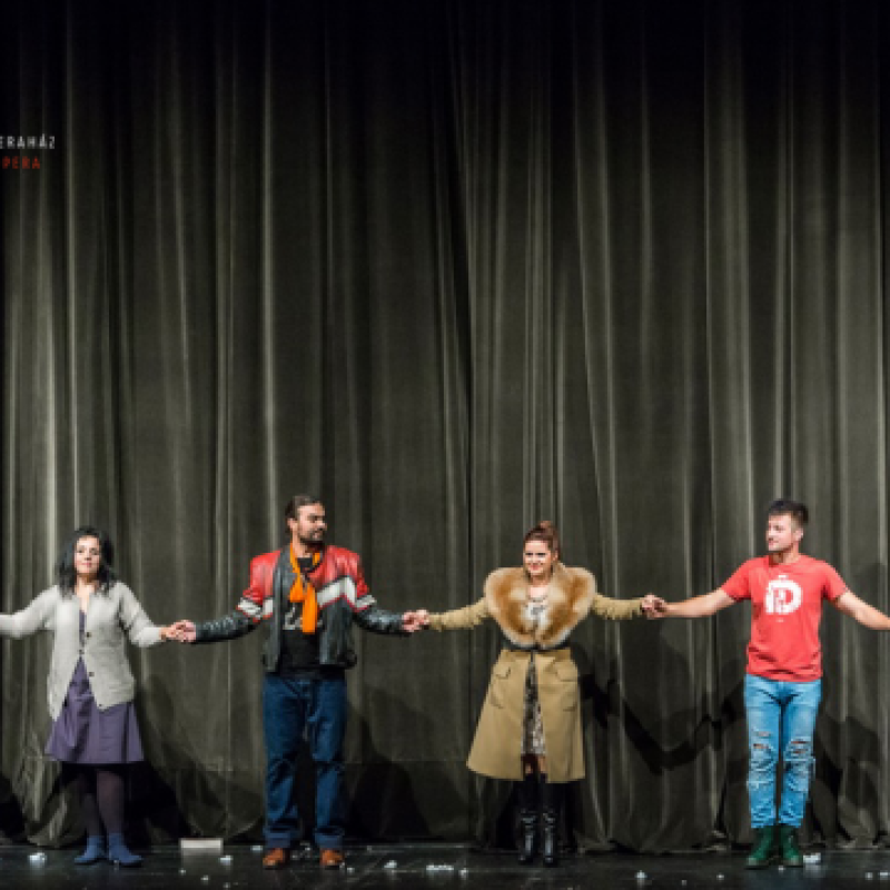 Puccini: Bohémélet 2.0 | Colline | Budapest, Erkel Színház 2016 | Fotó: Pályi Zsófia